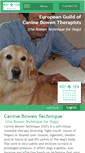 Mobile Screenshot of caninebowentechnique.com